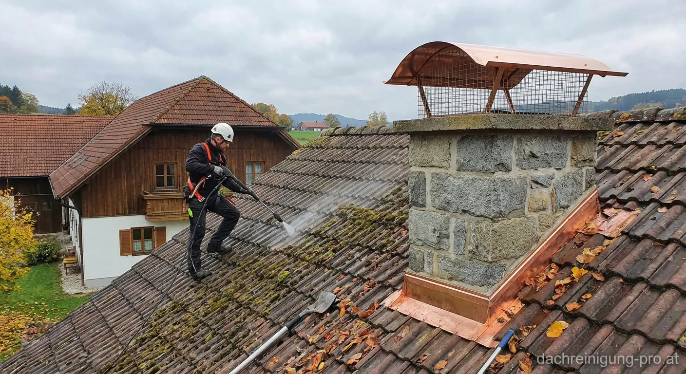 Dachreinigung Regenhauben Kaminschutz Edelstahl